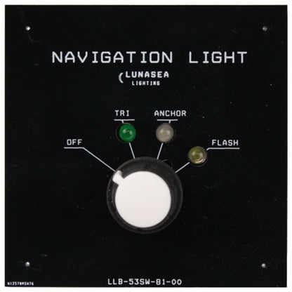 Lunasea Lighting LLB-53SW-81-00 Tri/Anchor/Flash Fixture Switch