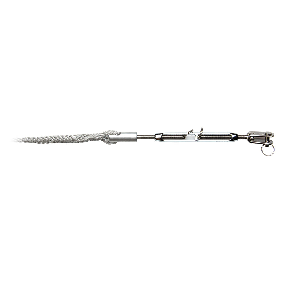 C. Sherman Johnson LS-5200 Open Body Turnbuckle with Splice Eye for Marine Rigging