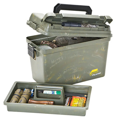 Plano Element-Proof Large Field and Ammo Box with Tray - Camo Swirl