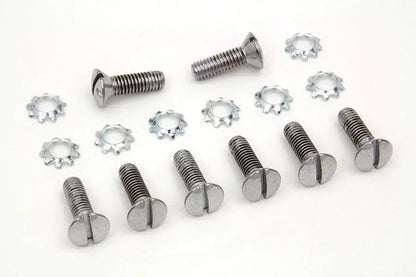 Colony Chrome Tappet Block Screw for Harley Davidson WL Models by Colony