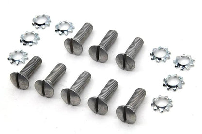 Colony Cadmium Tappet Block Screw Kit for Harley Davidson WL Models by Colony