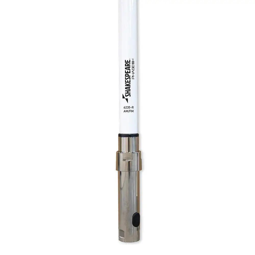 Shakespeare 6235-R Phase III AM/FM 8-Foot Antenna with 20-Foot Cable by Shakespeare