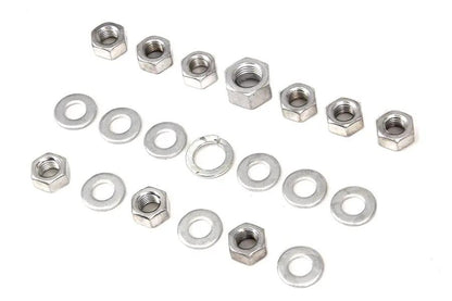 Colony Cadmium Transmission Side Cover Kit for Harley Davidson EL and FL Models by Colony