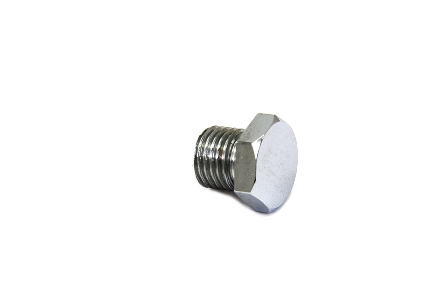 Colony Chrome Motor Case Drain and Oil Pump Body Plug for Harley Davidson FX (1971-1980)