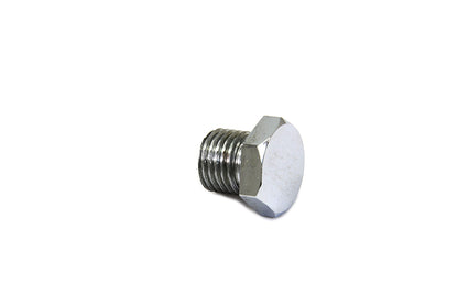 Colony Chrome Motor Case Drain and Oil Pump Body Plug for Harley Davidson FX (1971-1980)