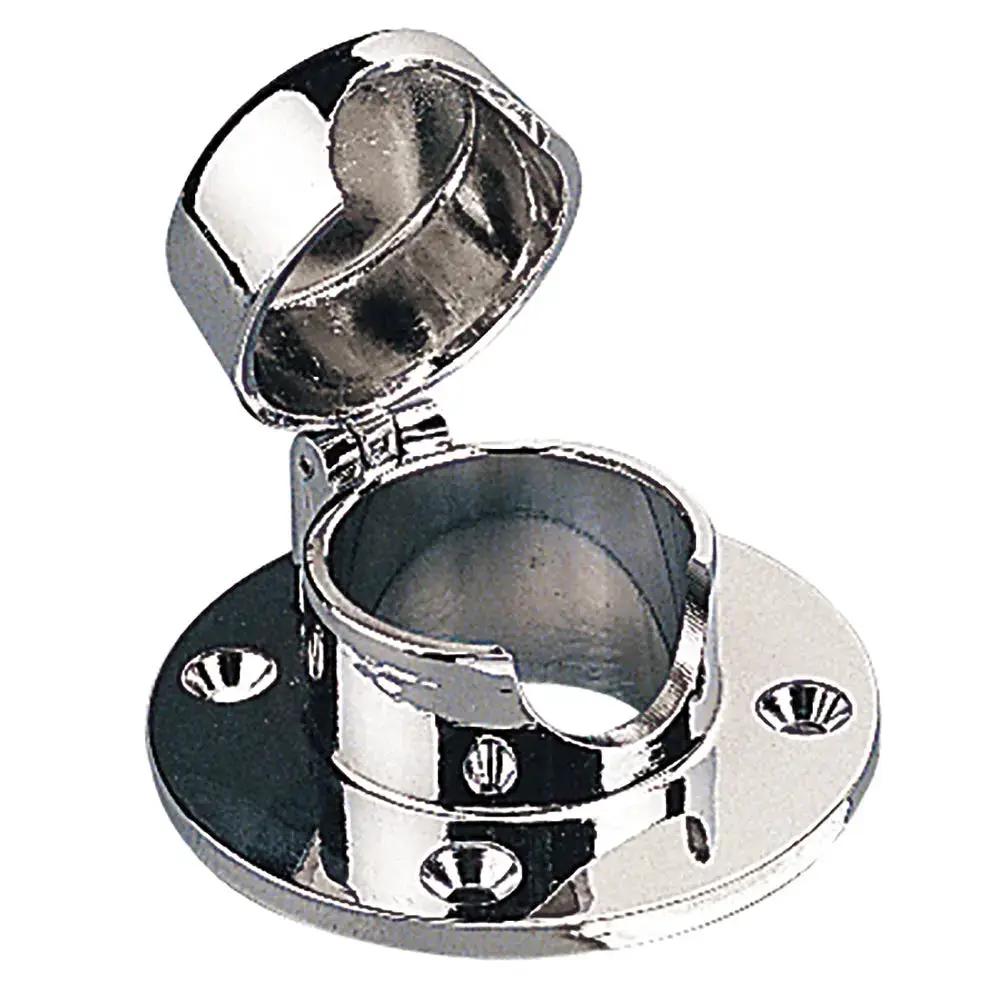 Sea-Dog Chrome Brass Hinged Chain Deck Pipe - Part Number 322080-1 by Sea-Dog
