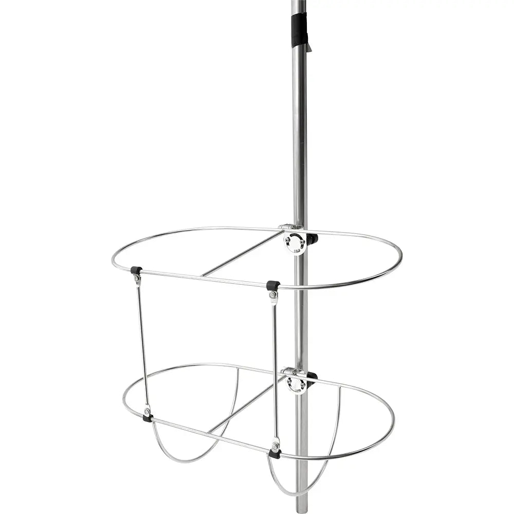 Sea-Dog Rail Mount Stainless Steel Fender Holder Dual - 9.5" for 7/8" and 1" Tubing by Sea-Dog