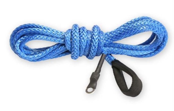 KFI SYN19-B12 3/16 inch x 12 ft Blue Cable - Heavy Duty Electrical Wire