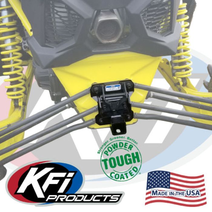 KFI Can-Am Maverick X3 Rear 2-Inch Receiver Hitch Part 101580