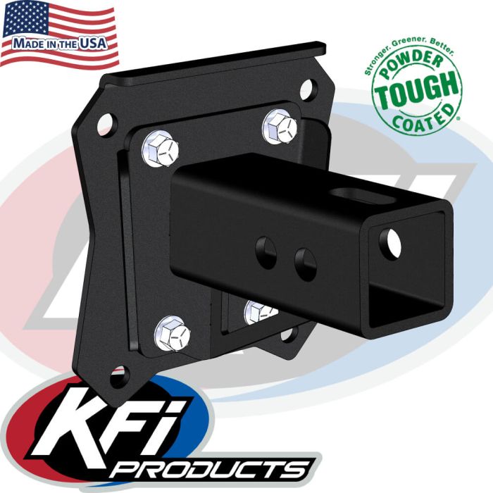 KFI RZR 1000 Rear 2-Inch Receiver Hitch - Durable and Easy to Install