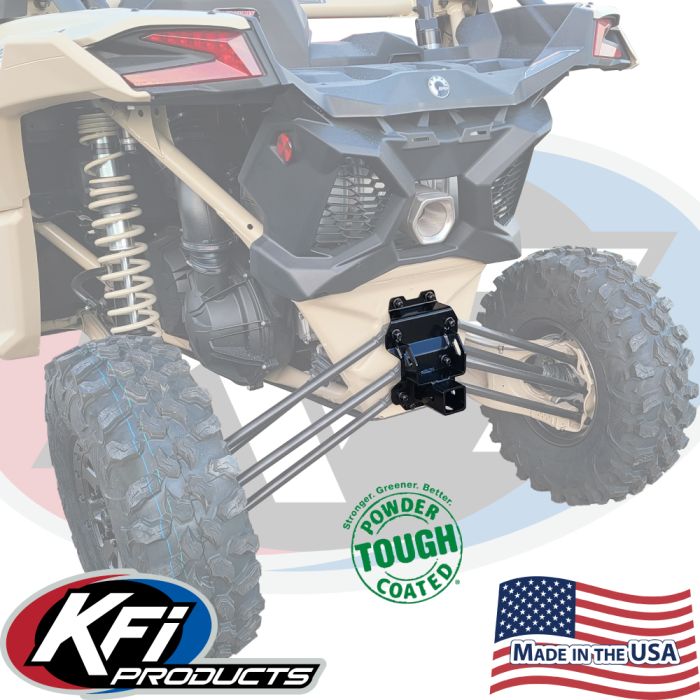 KFI Can-Am Maverick X3 Rear 2-Inch Receiver Hitch (2022+), Part Number 101995