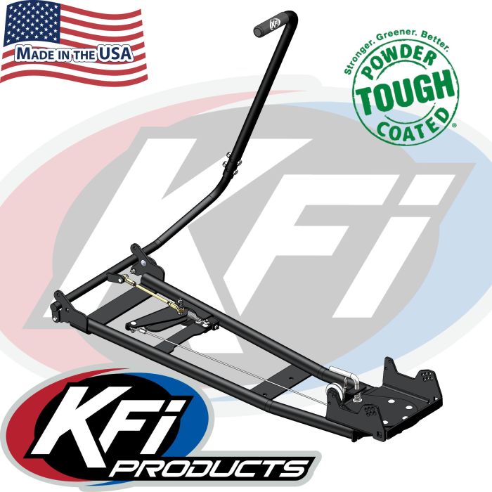 KFI Manual ATV Plow Lift Kit – Reliable Snow and Dirt Plowing Equipment