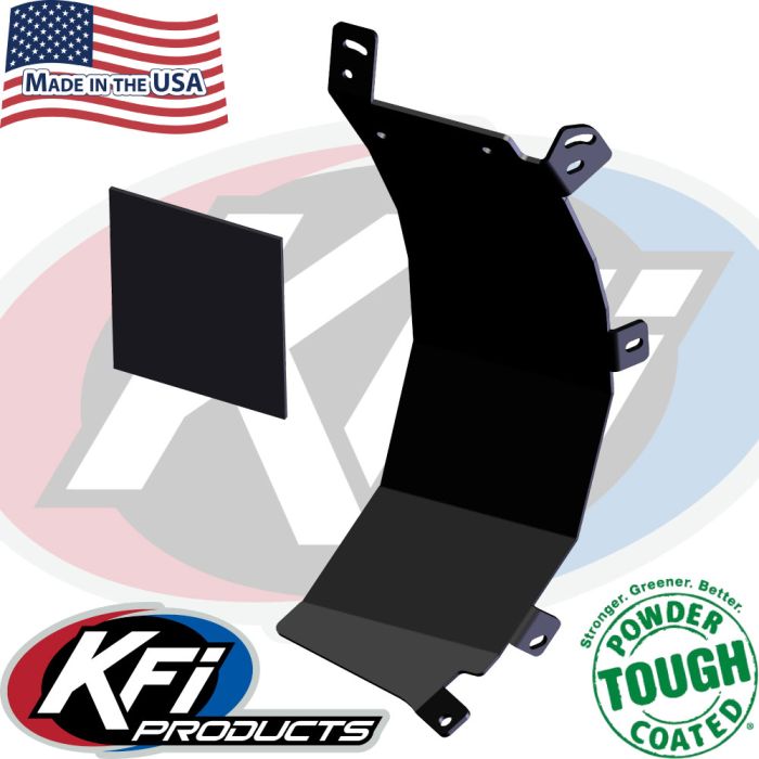 KFI Poly Plow Tapered Side Shield for Passengers by KFI, Part Number 106115