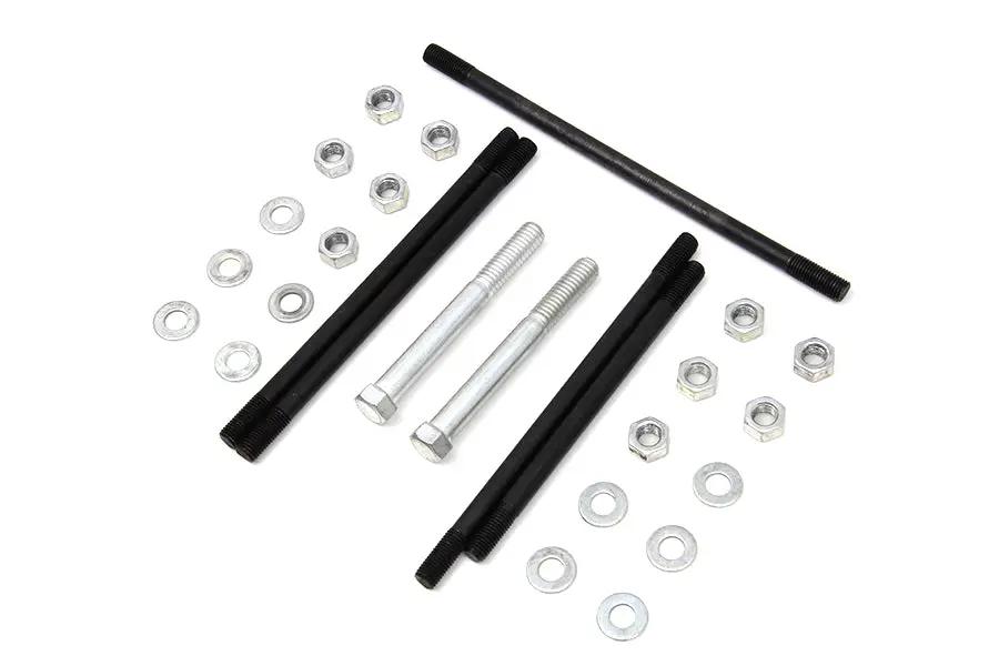 Colony Cadmium Motor Case Bolt Kit for Harley Davidson UL (1936-1939) by Colony