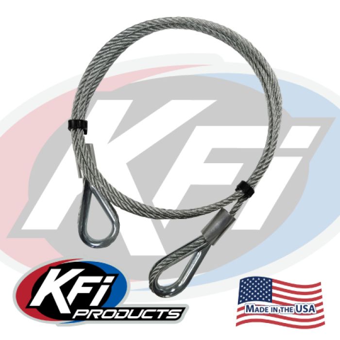 KFI Manual Lift Cable 105173-R for Heavy-Duty Lifting and Hoisting
