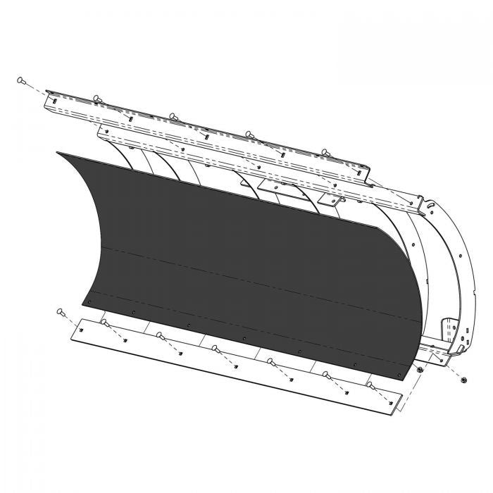 KFI Poly Blade Replacement 72 inch – Durable Cutting Blade for Heavy-Duty Applications
