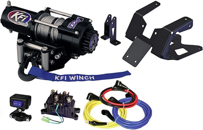 KFI 2500LB ATV Series Winch (Part A2500-R2) for Reliable Off-Road Performance