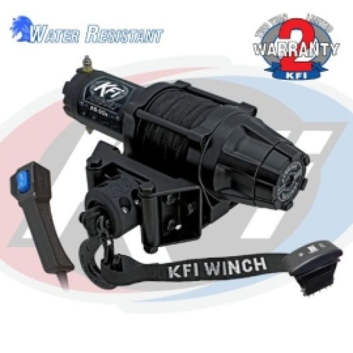 KFI Assault Series 5000 lb Winch – Heavy-Duty Off-Road Recovery Equipment