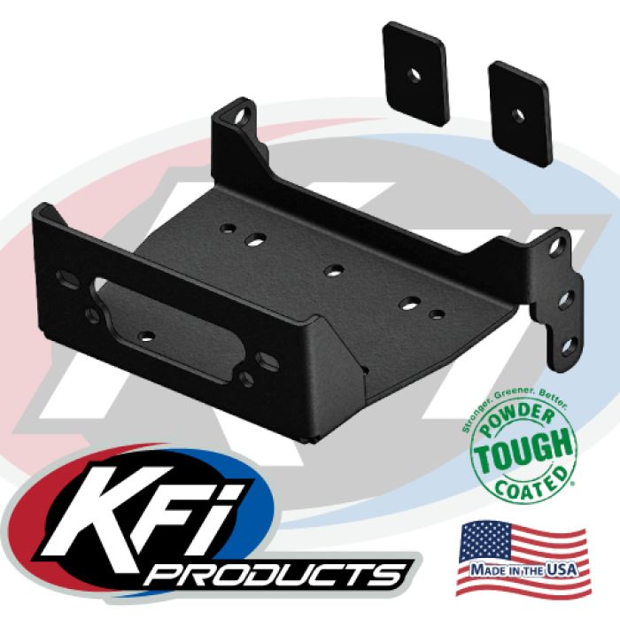 KFI Winch Mount Kit for Wolverine Viking - Durable and Reliable Installation Solution