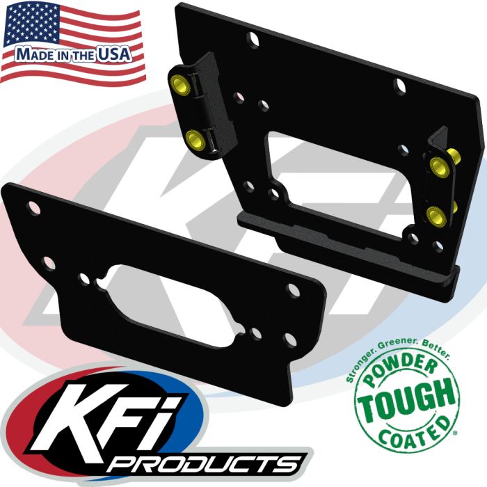 KFI Winch Mount Kit for Kawasaki KRX – Durable and Easy to Install
