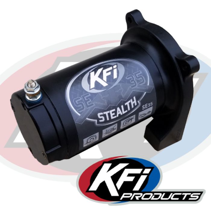 KFI 3500 lb Motor Assembly - Black (Part Number MOTOR-35-BL)