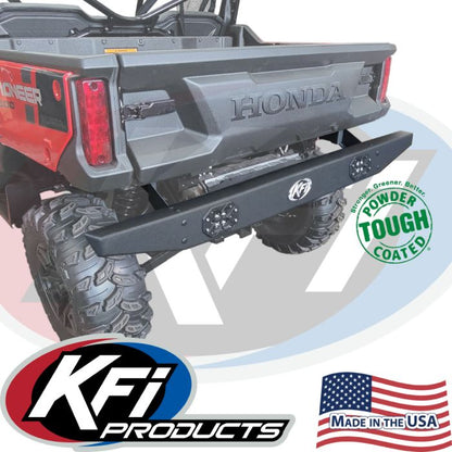 KFI Rear Formed Bumper for Honda Pioneer 1000-3 - Durable Off-Road Protection