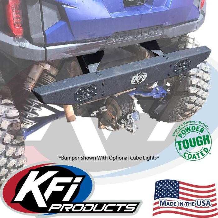 KFI Rear Formed Bumper for Polaris – Durable Off-Road Protection