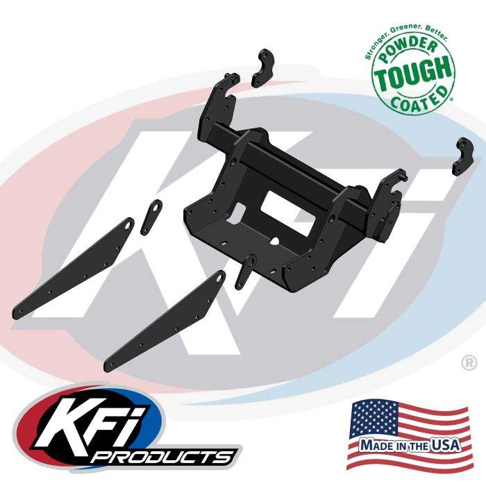 KFI UTV Pro 2.0 Tube Polaris Glacier Adapter Tall (Part Number 106630)