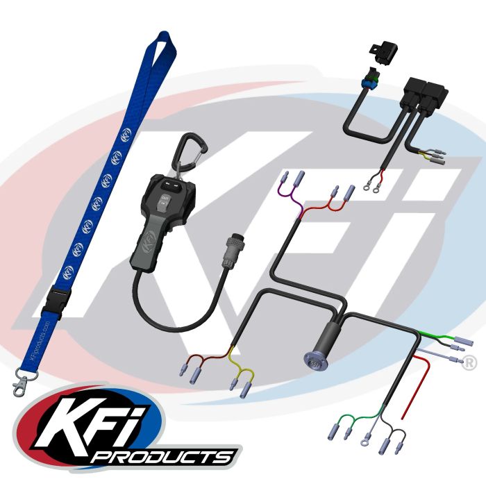 KFI ACT Hand Remote Kit (Part #106950) for Single Actuator and Winch