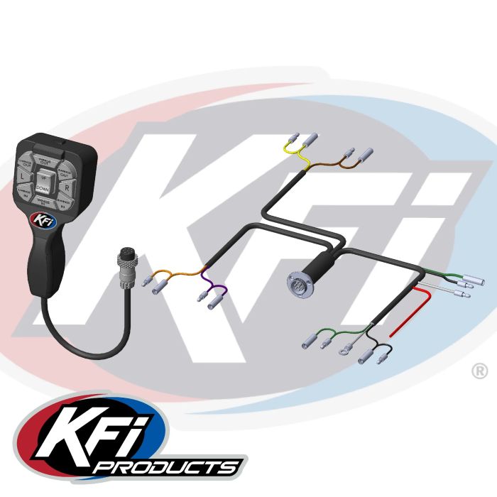 KFI ACT-VHR-K U-Kit for V-Plow Hand Remote Activation
