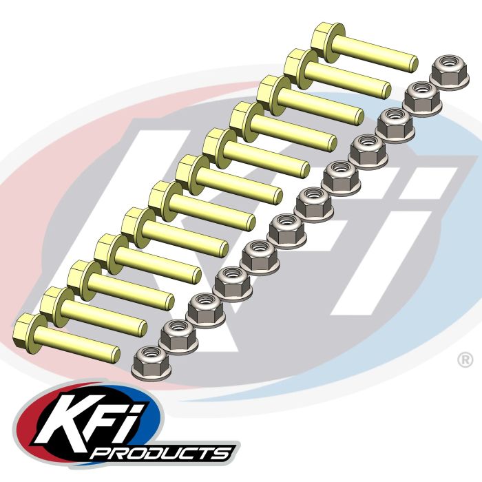 KFI UHMW Wear Bar Hardware Kit - Part Number HK-416