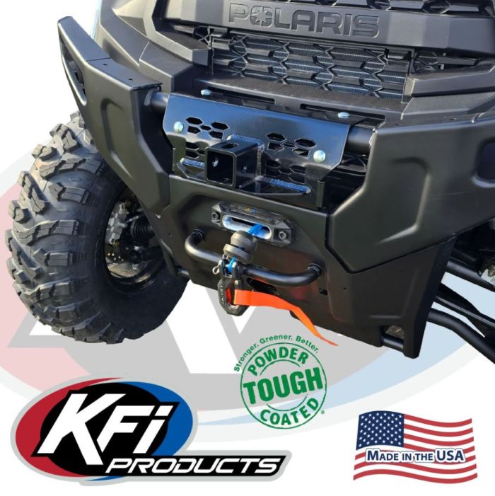 KFI Polaris Ranger Front 2-Inch Upper Receiver Hitch - Durable Vehicle Accessory