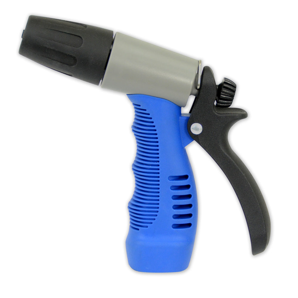 HoseCoil Rubber Tip Nozzle with Comfort Grip – Durable Garden Hose Attachment