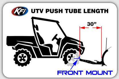 KFI UTV Plow Mount for Linhai 700 - Heavy-Duty Snow Plow Attachment