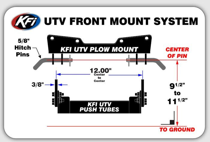 KFI HRF - PRO FXT Lower Receiver Hitch Model 106035