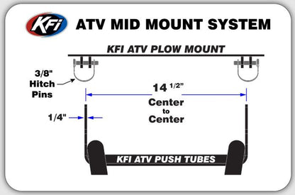 KFI Brute Force 450 Plow Mount - Part Number 106560