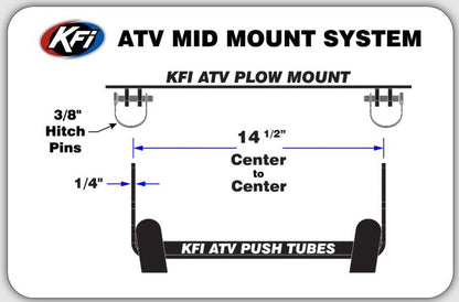 KFI PLOW Mount for Kawasaki BF (IRS) - Model 106655 by KFI