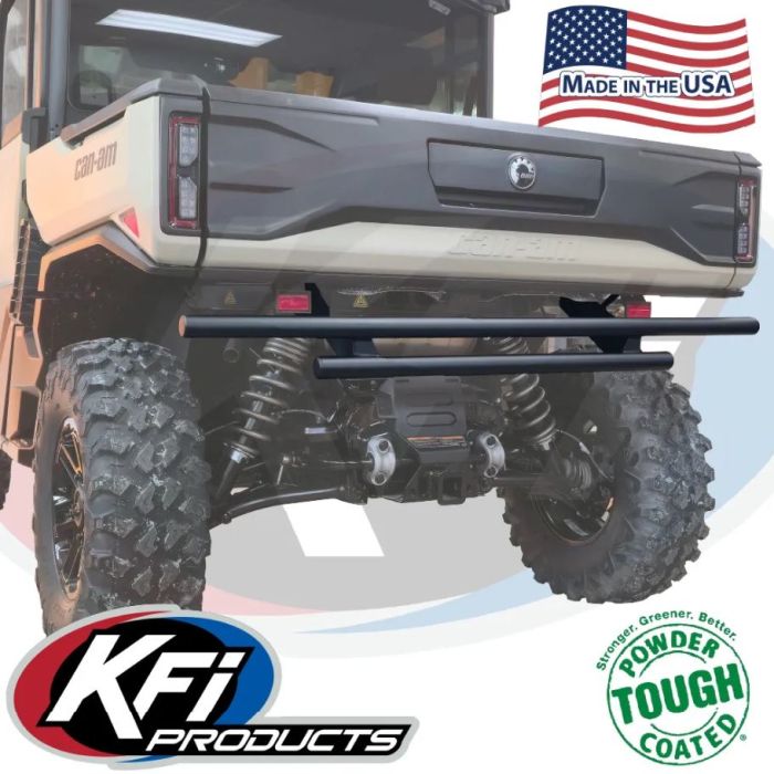 KFI HD11 Rear Tube Bumper - Heavy-Duty Off-Road Protection
