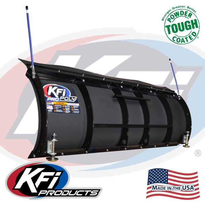 KFI 54 Inch UTV Pro-Poly Straight Blade Plow (Part Number 105854)