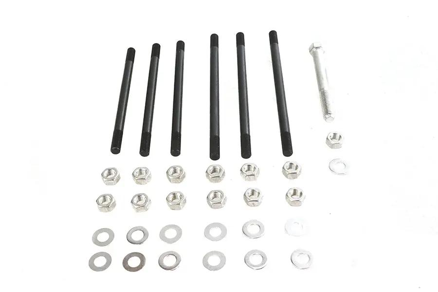 Colony Cadmium Stock Engine Case Bolt Kit for Harley Davidson EL (1936-1939) by Colony
