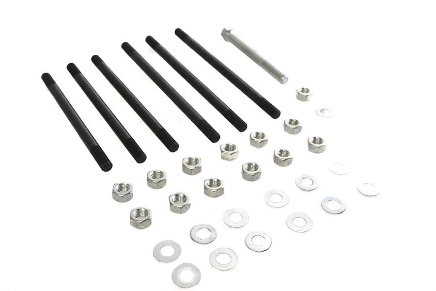 Colony Cadmium Stock Engine Case Bolt Kit for Harley Davidson EL (1936-1939) by Colony