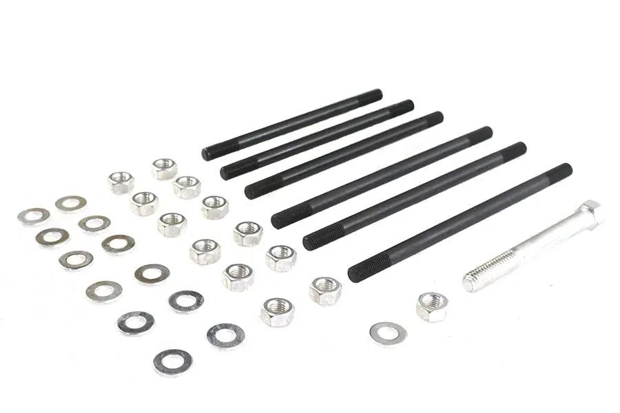 Colony Cadmium Stock Engine Case Bolt Kit for Harley Davidson EL (1936-1939) by Colony