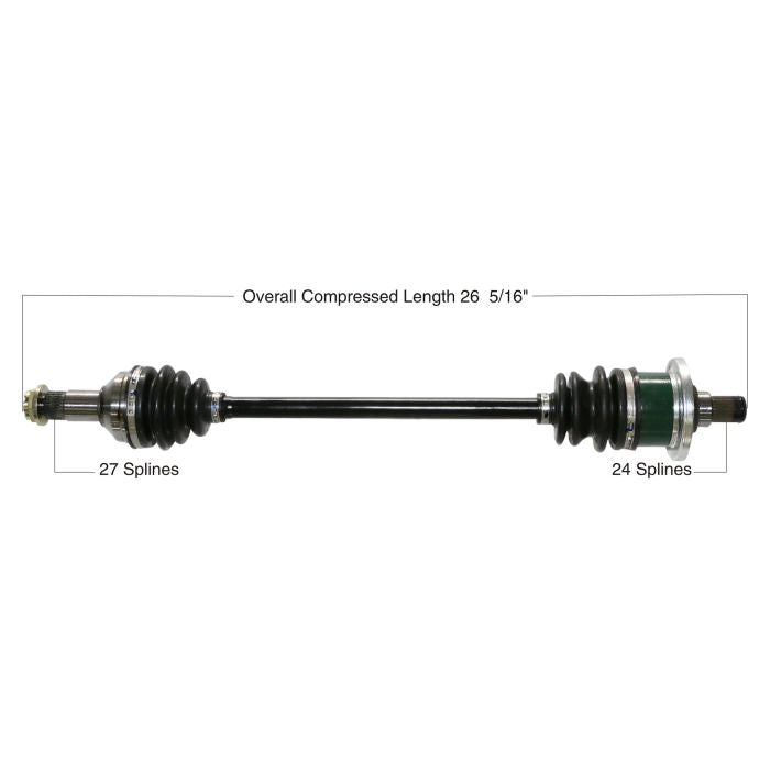 TYTANEUM OE Replacement CV Axle for Arctic Cat Front Right – Model 813-0013