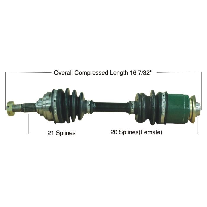 TYTANEUM OE Replacement Front Left CV Axle for Arctic Cat - Part 813-0017