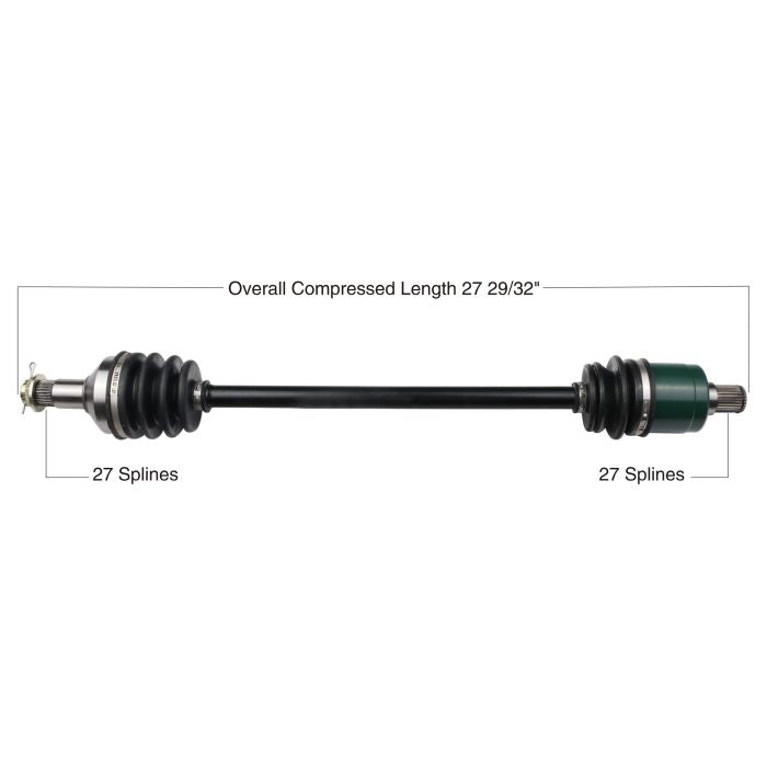 TYTANEUM 813-0018 OE Replacement Rear CV Axle for Arctic Cat, Left or Right