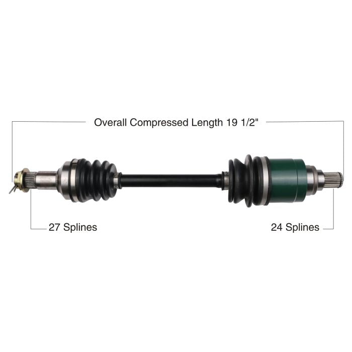 TYTANEUM OE Replacement CV Axle for Arctic Cat Front Left and Right - Part 813-0020