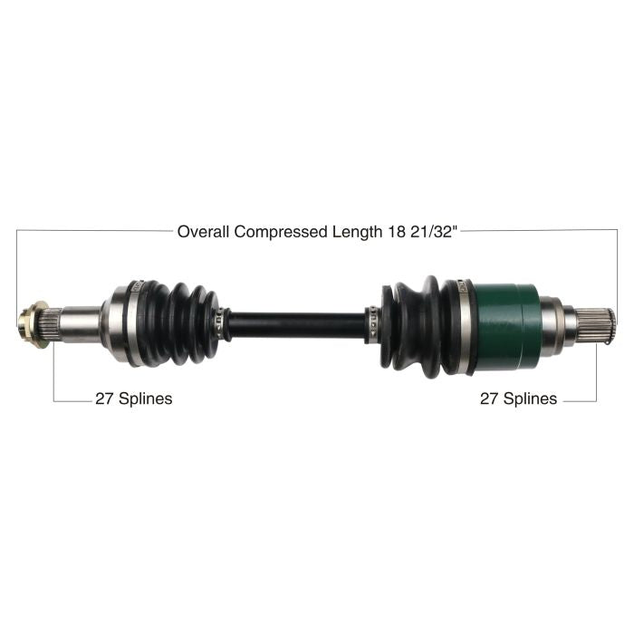 TYTANEUM 813-0021 OE Replacement Rear CV Axle for Arctic Cat, Left or Right