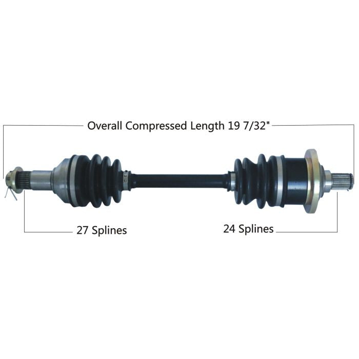 TYTANEUM OE Replacement CV Axle for Arctic Cat Front Left and Right – Durable and Reliable