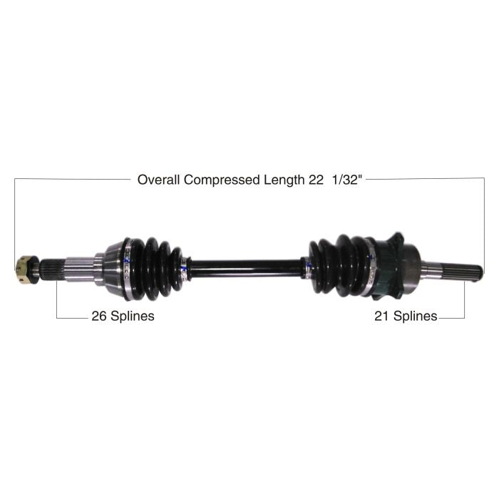 TYTANEUM OE Replacement CV Axle for Can-Am Front - Part #813-0024