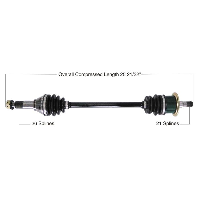 TYTANEUM OE Replacement CV Axle for Can-Am Front Left – Durable and Reliable Drive Shaft